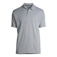 thumbnail image 5 of Ben Hogan Men's & Big Men's Performance Solid Polo Shirt with Short Sleeves, Sizes S-5XL, 5 of 6