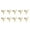 L, variant on dianhelloya Nail Art Supplies 10Pcs Manicure Decor Three-dimensional Shining Stunning Visual Effect DIY Alloy Butterfly Heart Water Drop Garland Nail Charm Nail Salon Supply