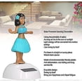 thumbnail image 3 of Hula Girl Dashboard Doll Durable Easy Use Environmental Protection Interesting Solar Powered Dancing Decoration For Car For Home For Adults(blue), 3 of 5