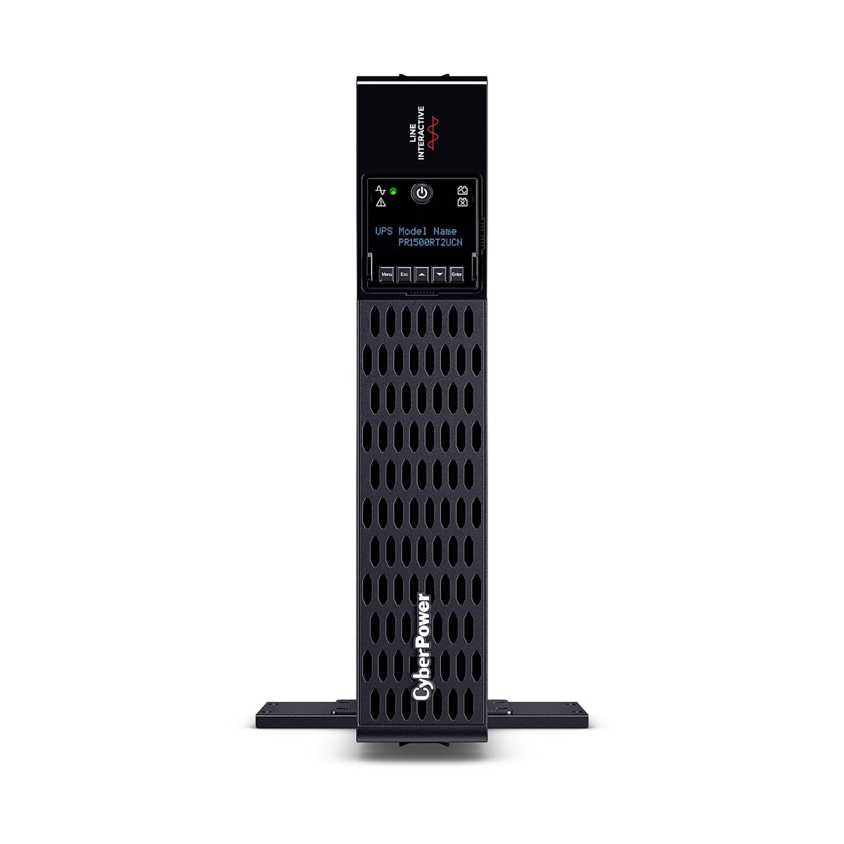 CyberPower PR1500RT2UCN Smart App 1500VA/1500W Sinewave Rack/Tower UPS with RMCARD205 Remote Management Card