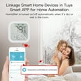 thumbnail image 4 of Tuya Zigbee Temperature Humidity Sensor Wall-Mounted Digital Thermometer Hygrometer Device Household Living Room Indoor, 4 of 7