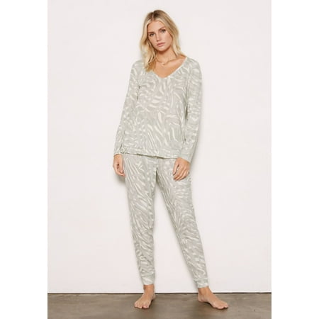 

Tart Collections Women s 2 Piece Top and Jogger Pajama Lounge Set