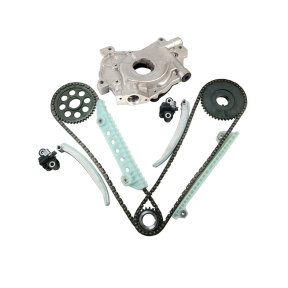 MOCA AUTOPARTS Timing Chain Kit with Oil Pump Fit for 2002-2011 Ford Crown Victoria V8 4.6L & 2002-2006 Ford F-150 V8 4.6L & 2003-2011 Mercury Grand Marquis V8 4.6L