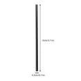 thumbnail image 3 of 500pcs Disposable Plastic Straws Black Thin Tube Cocktail Water Flat Mouthed Straight Tube 0.3x13cm, 3 of 5