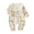 thumbnail image 4 of Yievot 0-12 Months Unisex Newborn Infant Baby Boy Romper Cute Print Long Sleeve Onesie Jumpsuit Playsuit Comfy Onesies Bodysuit Baby Boy Gifts, 4 of 4