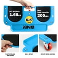 thumbnail image 3 of DNA Motoring TOOLS-00145 For Garage Workshop Garden Blue Rolling Knee Creeper Pads with Tool Tray Holder, 3 of 6