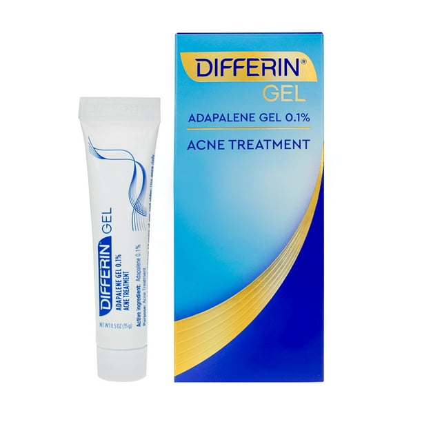 Differin Adapalene Gel 0.1% Acne Treatment - Walmart.com - Walmart.com