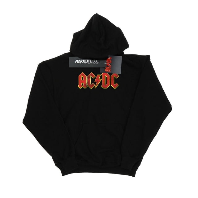 AC/DC Girls Distressed Red Logo Hoodie
