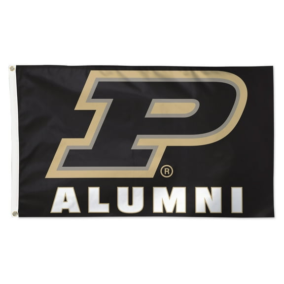 WinCraft Purdue Boilermakers 3' x 5' Single-Sided Deluxe Alumni School Supporter Flag