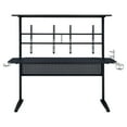 thumbnail image 2 of ACME Canzi Gaming Table with USB Port in Black, 2 of 7