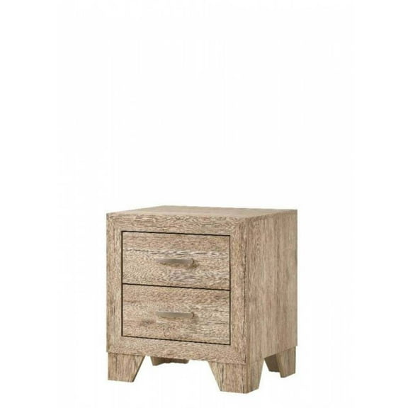 GZXS Miquell Nightstand, Natural 28043