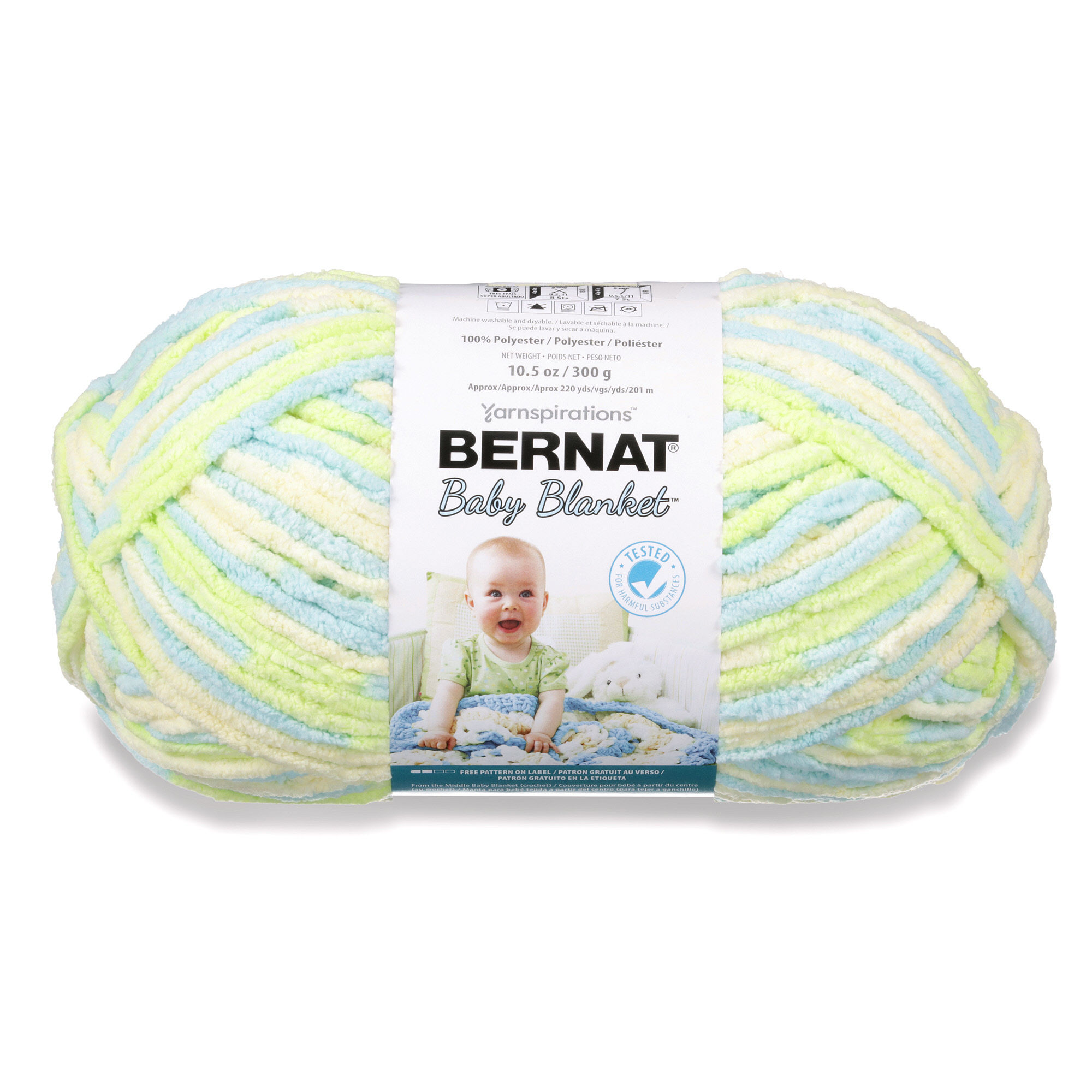 Zazzle sold valentine Bernat® Baby Blanket™ #6 Super Bulky Polyester Yarn, Baby Dinosaur 10