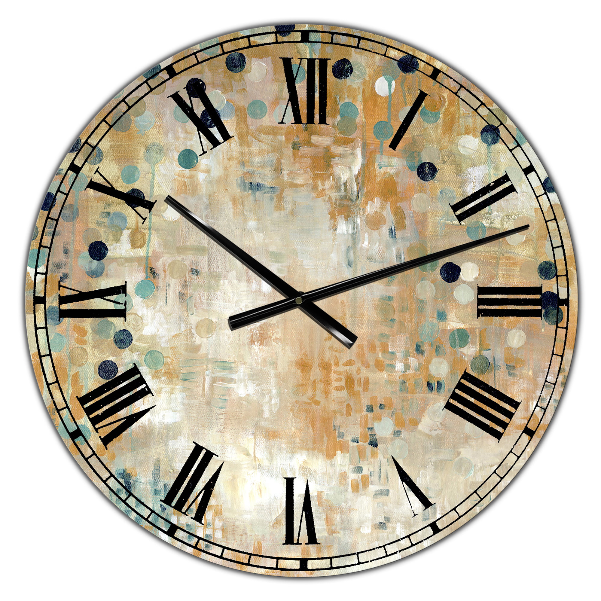 Contemporary Large Number Wall Clock Modern Wall Clock 
