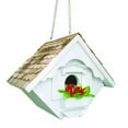 thumbnail image 3 of Home Bazaar Little Hanging Wren House, White, 3 of 5