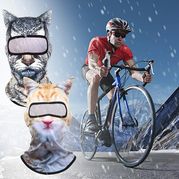 Oefntac Outdoor Face Mask Summer Sunscreen Outdoor Face Mask Pattern Face Gini Headmask