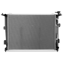 DNA Motoring Aluminum Core Cooling Radiator w/TOC 13472 for 12-16 Hyundai Equus V8 5.0L