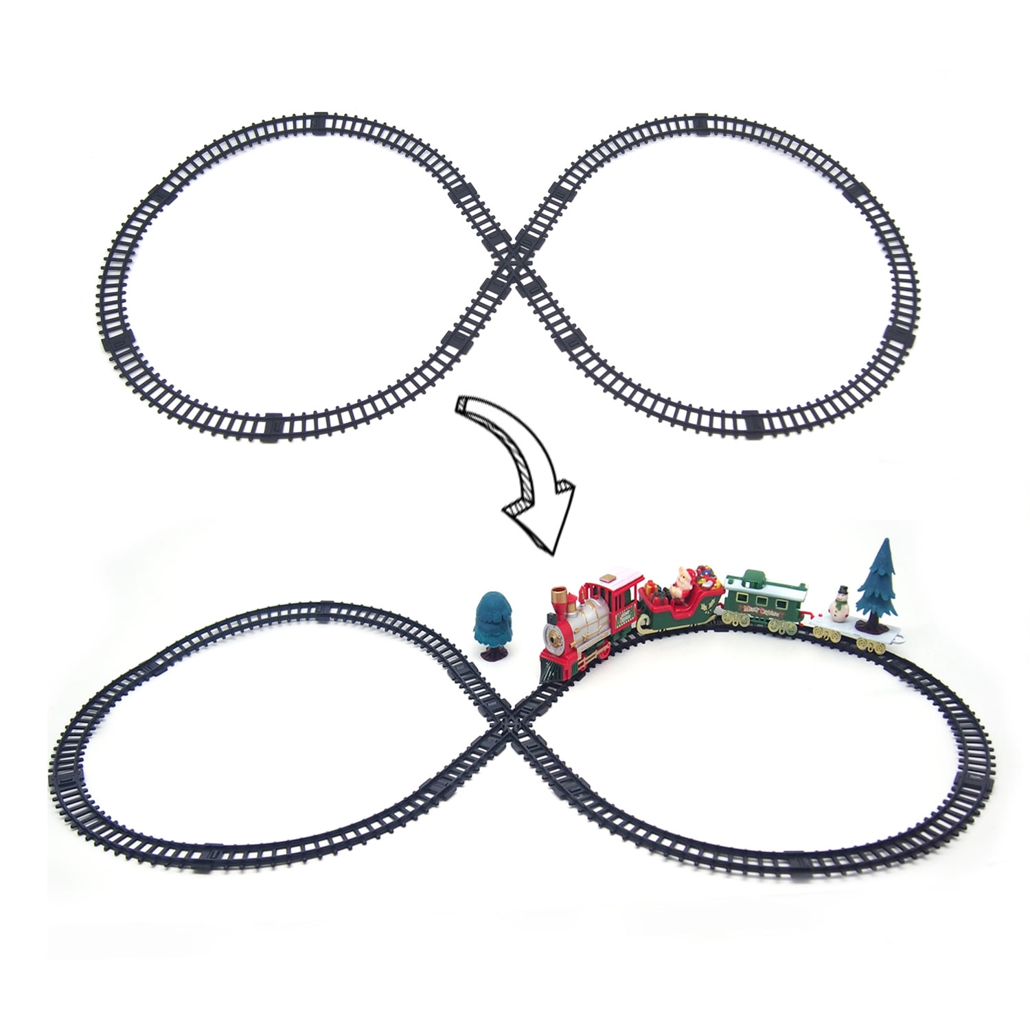 Train Track Play Pastic Set Toy +3 brand Mundo Toys