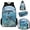 Dolphin, variant on Garronmavis Aesthetic Turtle Backpack for Teens Girls 10-12 Middle School Bag with Water Bottle Holder 6-8 Backpacks with Lunch Bag and Pencil Case Large Capacity Bookpack 4 in 1 Set