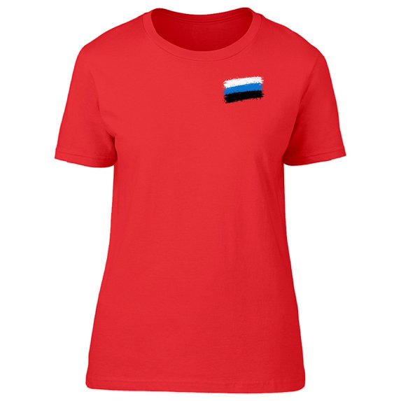 Estonia Grunge Pocket Flag Tee Men's -Image by Shutterstock