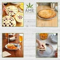 thumbnail image 6 of AME D'ESSENCE (1PC-12) Aluminum Pie Pan Commercial Grade Round Pie Plate Size 12" x 1mm Thick, 6 of 7