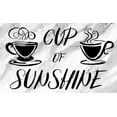 thumbnail image 2 of Medley, Elizabeth 18x12 White Modern Wood Framed Museum Art Print Titled - Cup Of Sunshine, 2 of 4