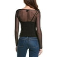 thumbnail image 3 of PAIGE womens  Meena Top, xs, Black, 3 of 4