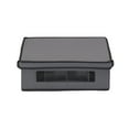 thumbnail image 4 of Household Essentials China Cup Chest with 12 Storage Compartments, Windowed with Side Handles, Perfect for Special Occasion China, Gray, 4 of 7