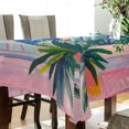thumbnail image 5 of Yayeee Tablecloths 54" x 54" Rectangle Wrinkle Resistant Party Table Cover, Boat Seaside, 5 of 8