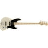 Squier Paranormal Jazz Bass '54 Electric Bass Guitar (White Blonde)
