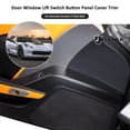 thumbnail image 4 of TINKI ABS Interior Door Armrest Window Switch Panel Cover Trim for Chevrolet Corvette C7 2014-2019 Car Window Lift Trim Switch Panel Decorations Accessories, 4 of 7