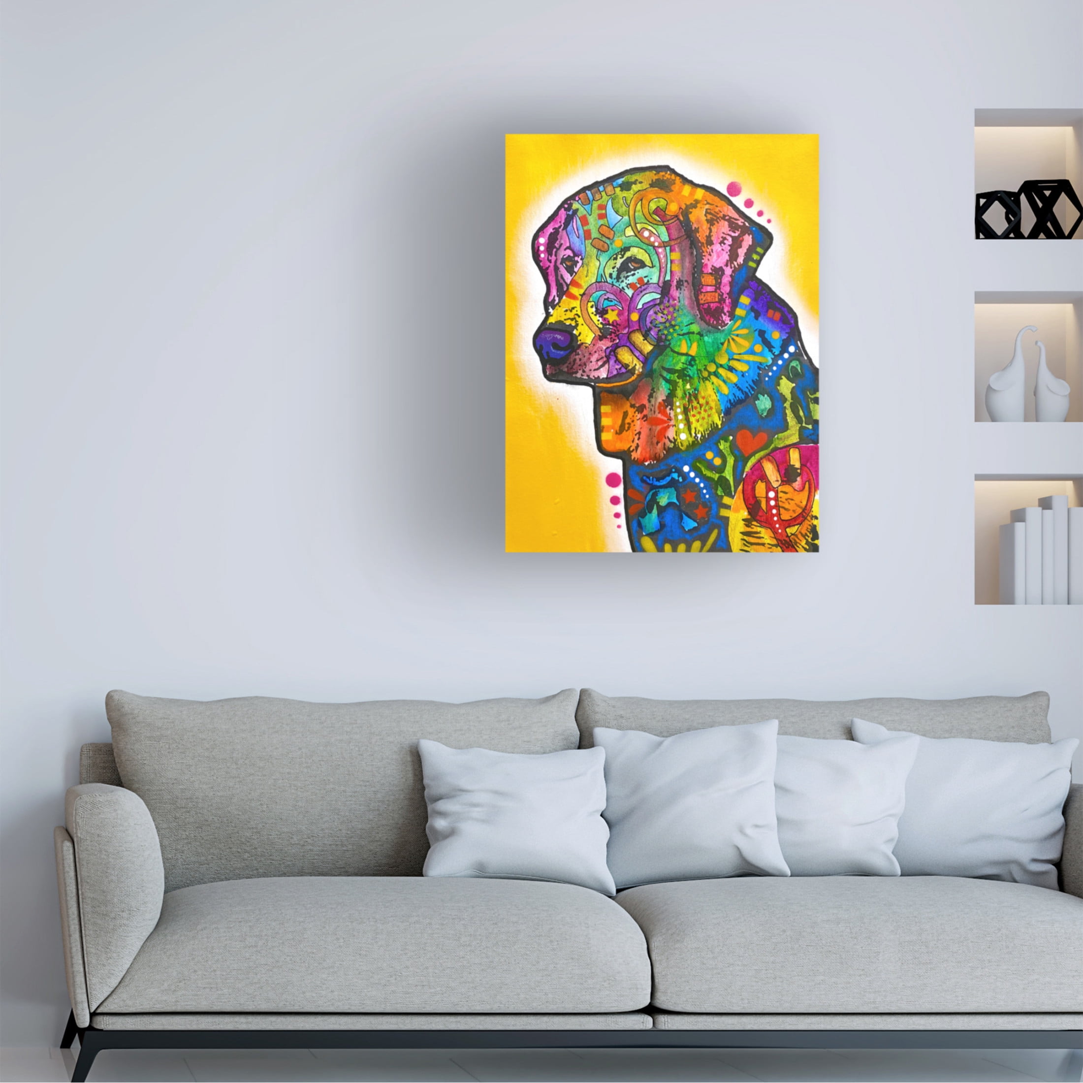 Canvas Wall Art - Dean Russo 'I Am Sorry I Boofed' Wall Art for Living Room, Bedroom, or Office Décor by Trademark Fine Art - 35 x 47 Inches