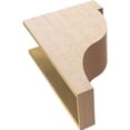 thumbnail image 6 of 9"W x 18"D x 27"H Classic Garner Rough Cedar Woodgrain TimberThane Corbel, Primed Tan, 6 of 6