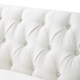 thumbnail image 6 of Chesterfield Sofa with Tufted Design, 3-Seater with Rolled Arms, Nailhead Detailing, and Neck Roll Pillows for Elegant Living Spaces, 6 of 15