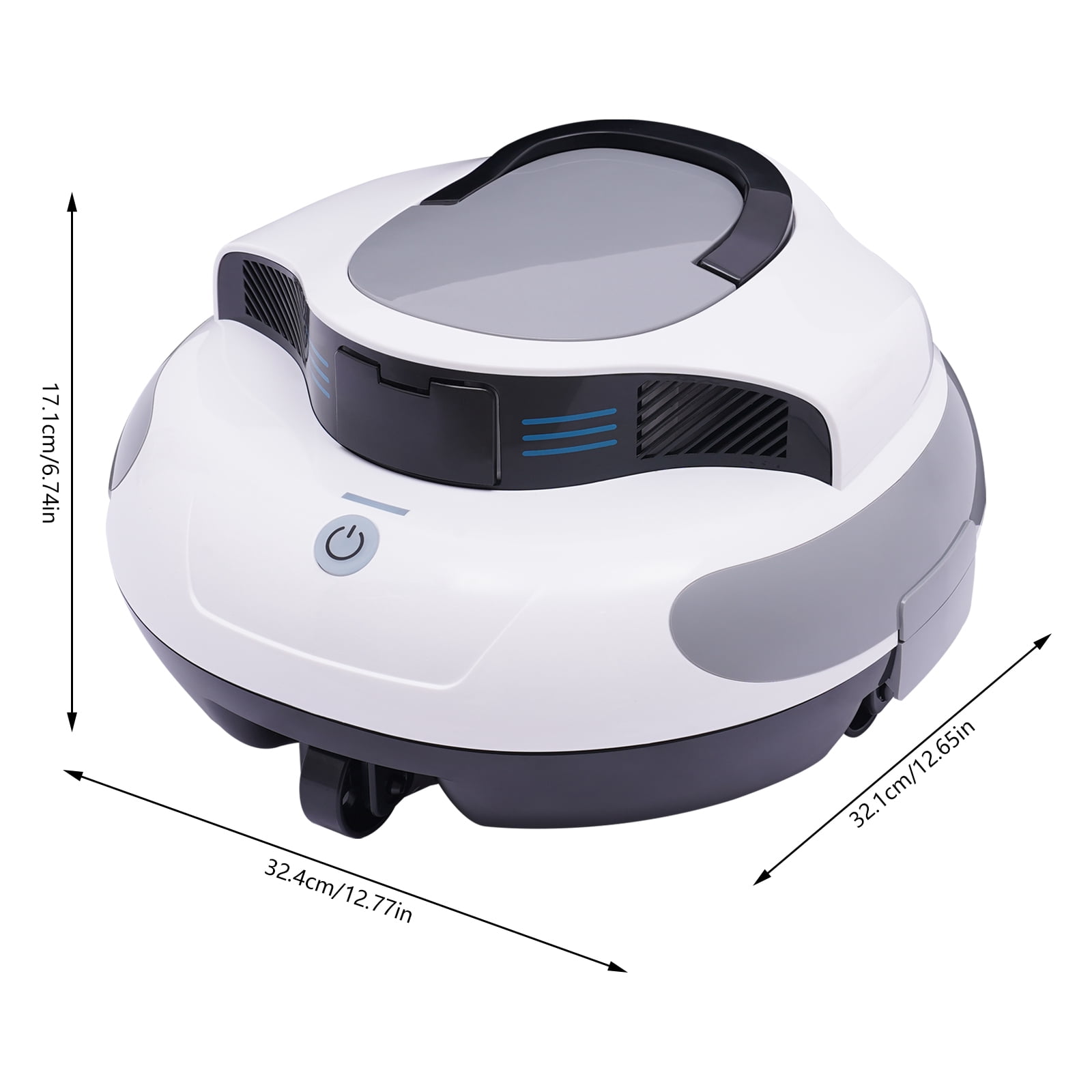 TOOL1SHOoo Automatic Pool Cleaning Robot Above/ in-Ground Cordless Robotic Vacuum Cleaner