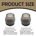 thumbnail image 3 of IMENGL Liquidation! Protection de Meubles Delayuji Protecteurs de Pieds de Chaise 4 Pcs Protecteurs de Sol en Bois Dur avec Coussinets pour Réduction de Bruit Rectangle Rond Carré Multicolore, 3 of 6