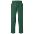 thumbnail image 5 of OYXSER Teen Boys Baggy Sweatpants Open Bottom Drawstring Wide Leg Joggers with Pockets, Dark Green 13-14Y, 5 of 5