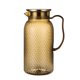 thumbnail image 2 of CaiYueKe 1L Diamond Pattern Pitcher with Stainless Steel Lid and Strainer, High-Temperature Resistant, BPA-Free, Clear Plastic Beverage Jug for Water, Juice, Iced Tea, Bar, Restaurant, Kitchen, 2 of 7