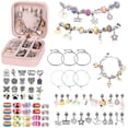 thumbnail image 1 of Alician Children Charm Bracelet Making Kit Gift Box Fun Cute Jewelry Making Kit Birthday Gifts For Girls, 1 of 1