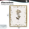 thumbnail image 4 of Stupell Industries Traditional Neutral Imperial Botanical Gold Floating Frame Canvas Art, 25 x 31, by Kelly Donovan, 4 of 8