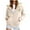 Beige, variant on Womens Merry Christmas Hoodies Zip Up Fleece Lined Winter Hooded Coats Sherpa Warm Jackets With Pocket Clothes