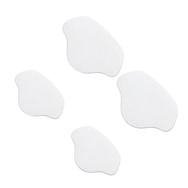 Semelles de Talon pour Réparation de Talon Inserts de Talon Grips de Talon pour Hommes & Femmes Talons Hauts Blancs