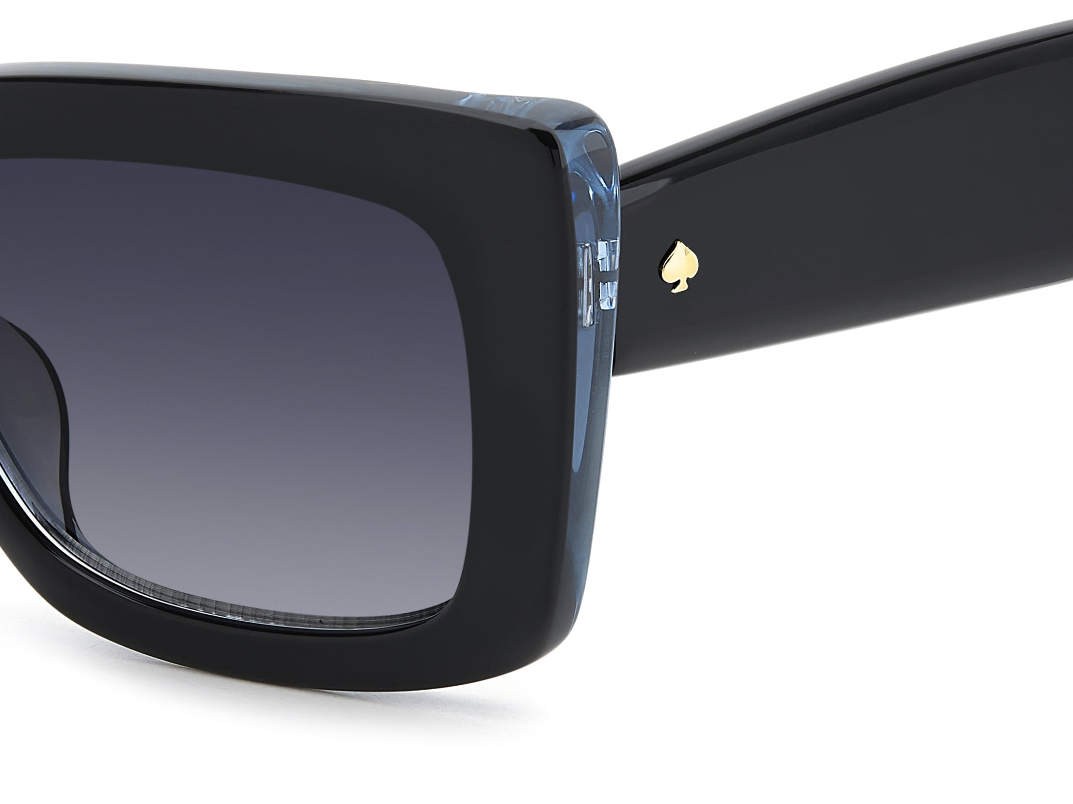 Kate Spade Women's Cailin 2/S Sunglasses w/ Case, Black Blue