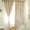 beige, variant on Curtain Starry Voile Window Drapery for Living Rooms – Double Sheer Sky Drape Elegant Home Curtain Solution