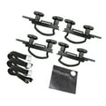 thumbnail image 4 of 4 abrazaderas universales en forma de U para cofre de techo con 3 correas. Kit de montaje profesional y fácil instalación para coches y furgonetas., 4 of 8
