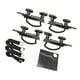 thumbnail image 4 of 4 abrazaderas universales en forma de U para cofre de techo con 3 correas. Kit de montaje profesional y fácil instalación para coches y furgonetas., 4 of 8