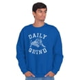 thumbnail image 5 of Daily Grind Gym Workout Exercise Sweatshirt for Men or Women Brisco Brands L, 5 of 6