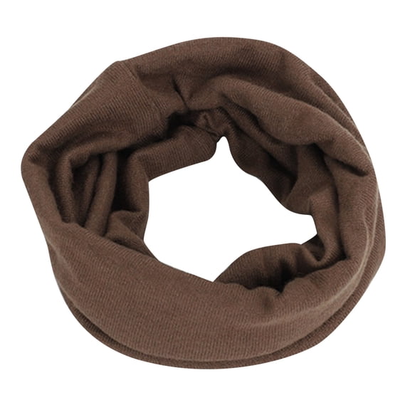 FNGZ 1Pc Scarf, Coffee Neckerchief, Autumn And Winter Warm Scarf Pure Cotton Scarf Single Layer Light Neck Warm