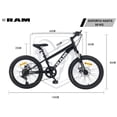 thumbnail image 2 of Bicicleta Montaña RAM Rebel Niño R20 K19 6 Velocidades Mtb RAM 574946002, 2 of 11