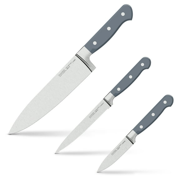 Chicago Cutlery Halsted 3-Piece Stainless Steel Knife Set