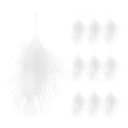 thumbnail image 4 of MLINS 50pcs Artificial Decorations for Wedding Crafts, Party Props, Fake Plume Decor Supplies, 4 of 5